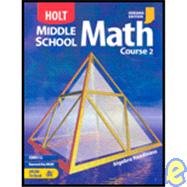 Stock image for Holt Mathematics Indiana: Student Edition Course 2 2004 for sale by Allied Book Company Inc.