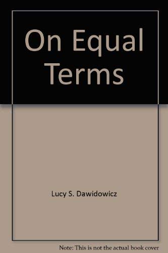 Stock image for On Equal Terms : Jews in America, 1881-1981 for sale by Better World Books