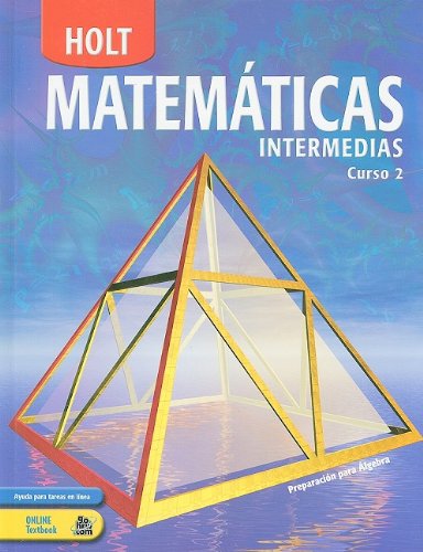 Stock image for Holt Mathematics: Spanish Student Edition Course 2 2004 for sale by Allied Book Company Inc.