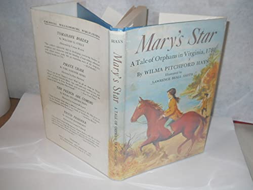 9780030711756: Mary's star;: A tale of orphans in Virginia, 1781