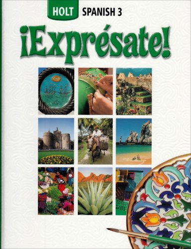 Imagen de archivo de Expresate Level 3: Holt Spanish 2006 a la venta por HPB-Emerald