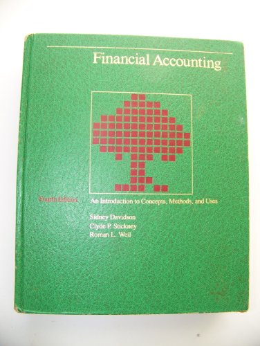 Imagen de archivo de Financial Accounting: An Introduction to Concepts, Methods, and Uses (Dryden Press Series in Accounting) a la venta por SecondSale