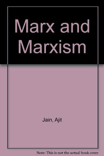 Beispielbild fr Marx and Marxism zum Verkauf von Powell's Bookstores Chicago, ABAA
