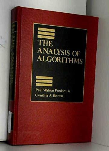 9780030720444: Analysis of Algorithms