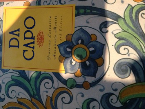 

Da Capo: An Italian Review Grammar