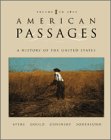 Beispielbild fr American Passages: A History Of The American People, Volume 1 zum Verkauf von Library House Internet Sales