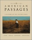 Imagen de archivo de American Passages: A History Of The American People, Volume 1 a la venta por Library House Internet Sales