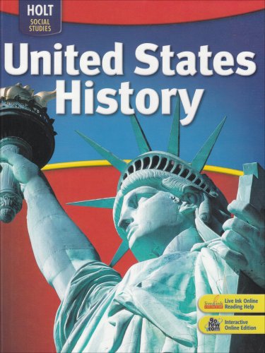 Stock image for Social Studies, Grades 6-9 United States History: Holt United States History for sale by Ergodebooks