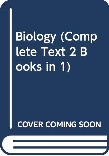 Beispielbild fr Biology (Complete Text 2 Books in 1) zum Verkauf von BookHolders