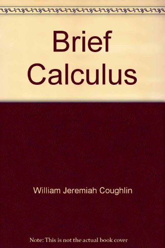 Brief Calculus