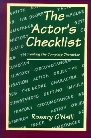 9780030731426: The Actor's Checklist