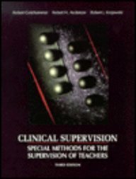 Imagen de archivo de Clinical Supervision : Special Methods for the Supervision of Teachers a la venta por Better World Books