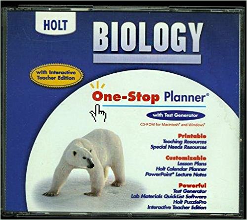 One-Stop Planner Holt Biology 2004 (9780030732843) by Holt, Rinehart, And Winston, Inc.