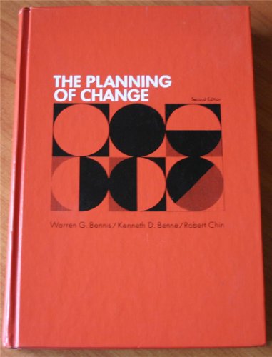 Stock image for The Planning of Change for sale by Better World Books