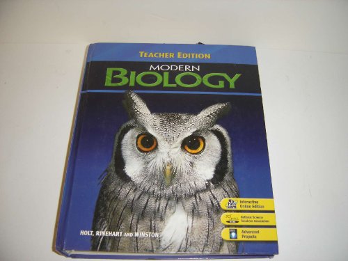 Stock image for Modern Biology: Student Edition 2006 for sale by Wonder Book