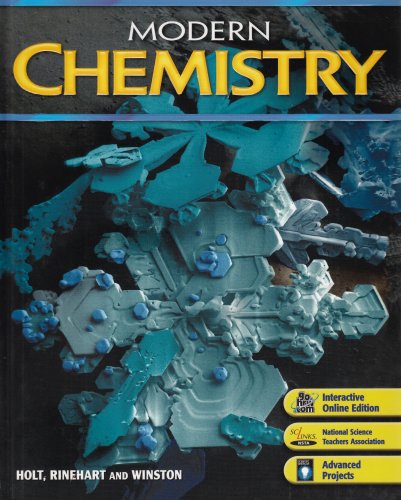 9780030735462: Modern Chemistry: Student Edition 2006