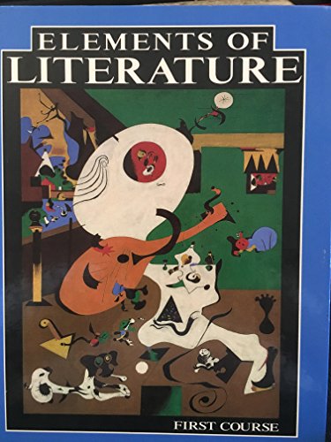 Beispielbild fr Elements of Literature: First Course zum Verkauf von Allied Book Company Inc.