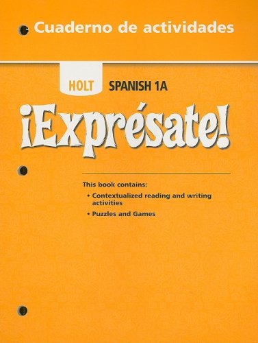 Stock image for Exprsate!: Cuaderno de actividades Student Edition Level 1A for sale by Ed_Solutions