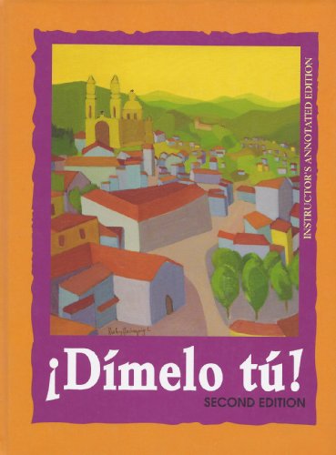 Beispielbild fr Dimelo tu! (Spanish Edition) zum Verkauf von Better World Books