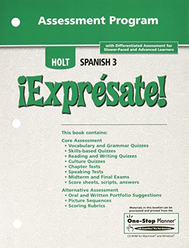 9780030744297: SPA-EXPRSATE STUDENT/E