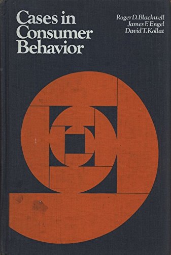 Stock image for Cases in Consumer Behavior for sale by Better World Books