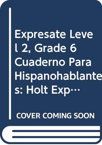 9780030745294: Exprsate!: Cuaderno Spanish Student Edition Level 1
