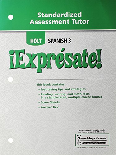 Stock image for Expr?sate!: Standardized Assessment Tutor Level 3 for sale by Front Cover Books