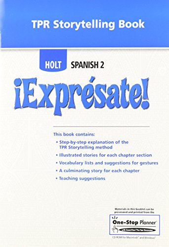 Â¡ExprÃ©sate!: TPR Storytelling Book Level 2 (9780030745768) by Holt, Rinehart, And Winston, Inc.