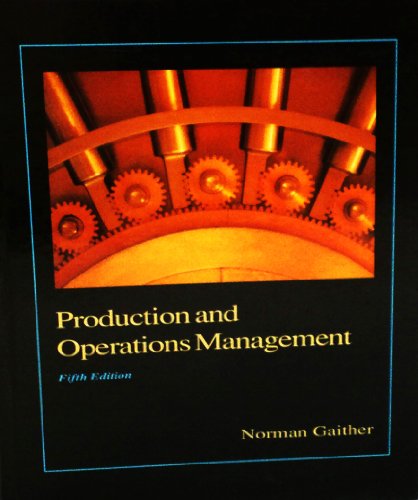 Beispielbild fr Production and Operations Management: A Problem-Solving and Decision-Making Approach zum Verkauf von Anybook.com