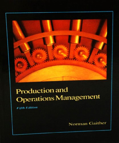 9780030746222: Production and Operations Management: A Problem-solving and Decision-making Approach