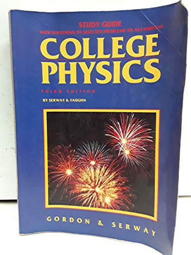 9780030750137: Title: College Physics Study Guide