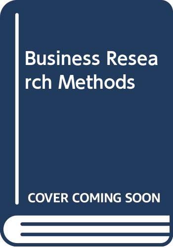 9780030750199: Business Research Methods