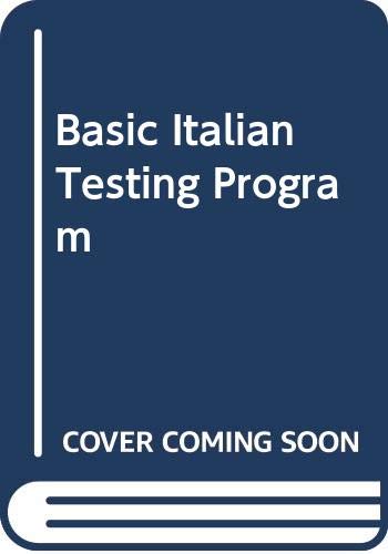 Stock image for Basic Italian: Testing Program for sale by austin books and more