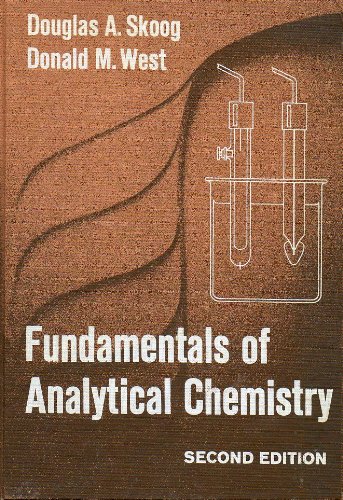 Stock image for Fundamentals of analytical chemistry for sale by HPB-Diamond