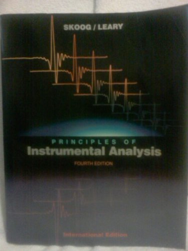 Beispielbild fr Principles of Instrumental Analysis zum Verkauf von WorldofBooks