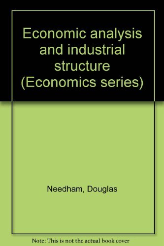 Stock image for Economic analysis and industrial structure for sale by BookHolders