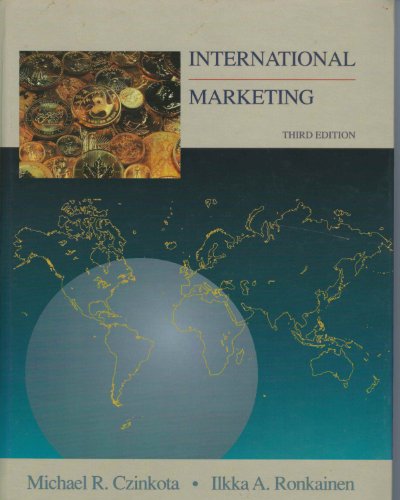 Imagen de archivo de International Marketing (The Dryden Press Series in Marketing) a la venta por NEPO UG