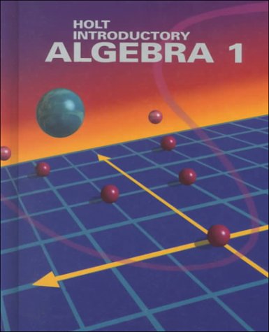 Beispielbild fr Introductory Algebra 1 zum Verkauf von BookHolders