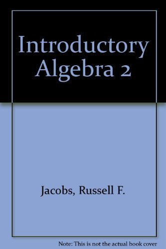 Beispielbild fr Introductory Algebra 2 zum Verkauf von Ergodebooks