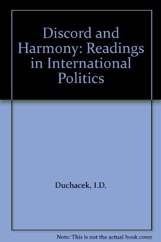 9780030772009: Discord and Harmony: Readings in International Politics