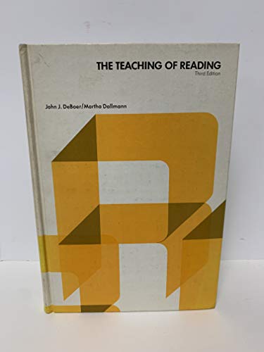 Stock image for The Teaching of Reading for sale by Better World Books