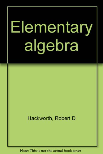 Stock image for Elementary Algebra for sale by BookDepart