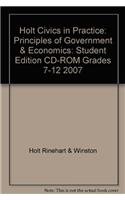 Beispielbild fr Civics in Practice: Principles of Government & Economics: Student Edition CD-ROM 2007 zum Verkauf von Iridium_Books