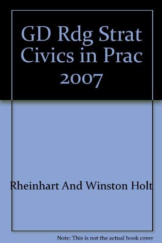 Beispielbild fr Guided Reading Strategies (Civics in Practice Principles of Government and Economics) zum Verkauf von Iridium_Books