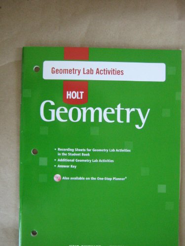 Beispielbild fr Geometry: Lab Activities With Answers [Paperback] by zum Verkauf von Nationwide_Text