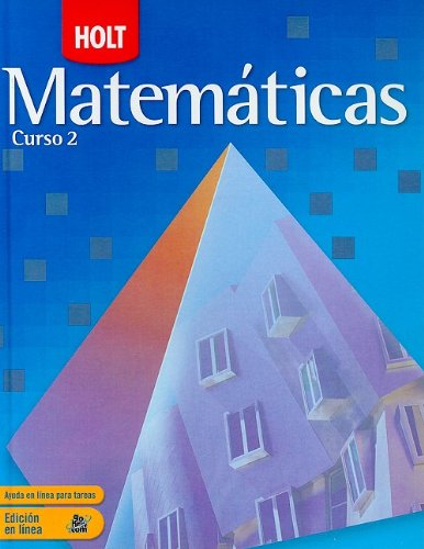 Stock image for Holt Mathematics Course 2: Spanish Student Edition 2007 for sale by SecondSale