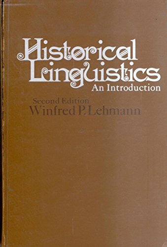 Stock image for Historical linguistics: An introduction for sale by Books From California