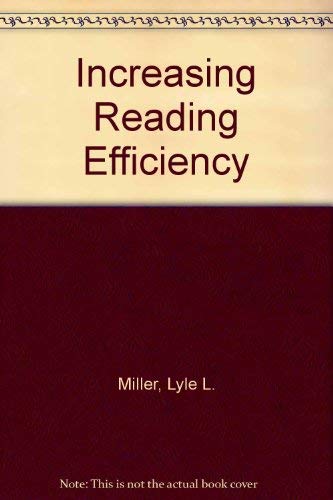 9780030784859: Increasing Reading Efficiency
