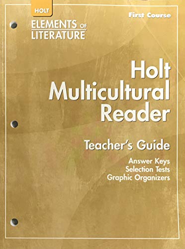Stock image for Holt Elements of Literature Multicultural Reader Teacher's Guide, First Course Grade 7 for sale by Allied Book Company Inc.