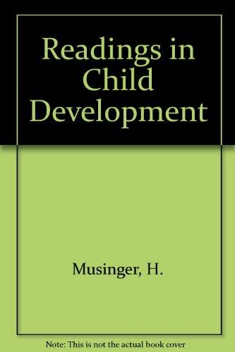 9780030786105: Readings in Child Development